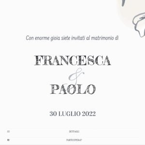 partecipazioni whatsapp