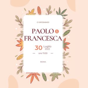 partecipazioni matrimonio whatsapp