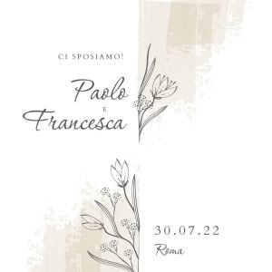 partecipazioni matrimonio whatsapp