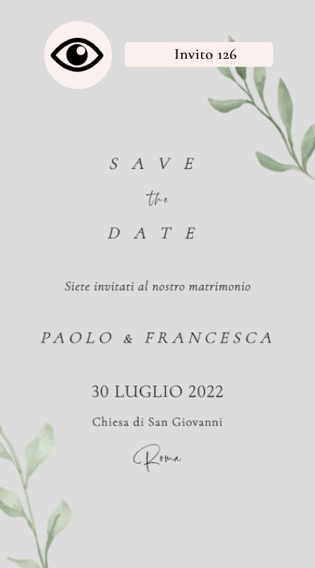 Partecipazioni Matrimonio