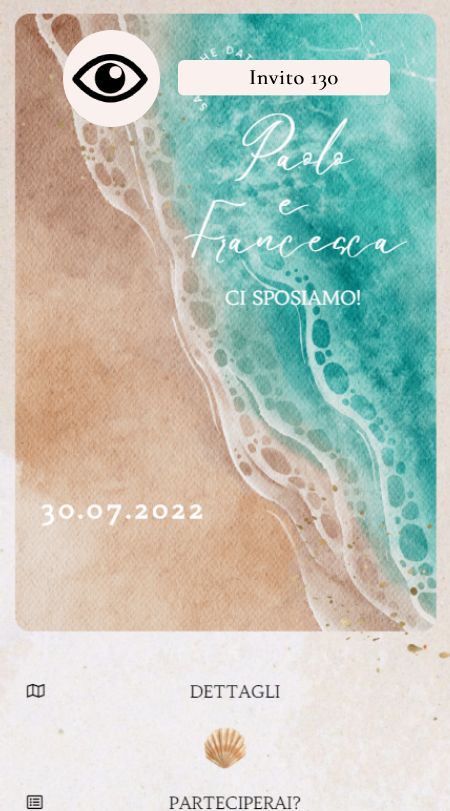 Inviti matrimonio