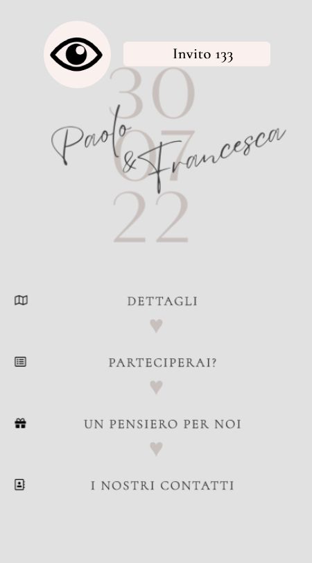 Inviti matrimonio digitali