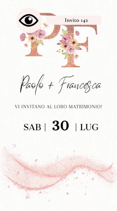 Inviti matrimonio digitali