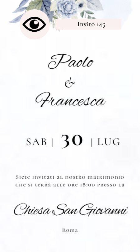 Inviti matrimonio digitali